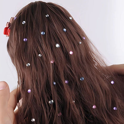 Kit de décoration à strass pour cheveux & accessoires sans chaleur